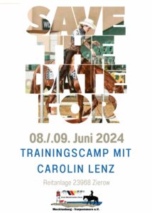 Trainingscamp mit Carolin Lenz @ Reitanlage Zierow