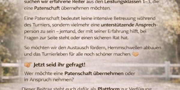 EWU MV Turnier-Patenschaft