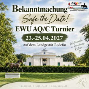 AQ+C Turnier in Redefin - 2027 @ Landgestüt Redefin